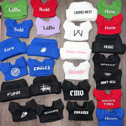 Custom Labubu Doll Shirt Set with Unique Logo