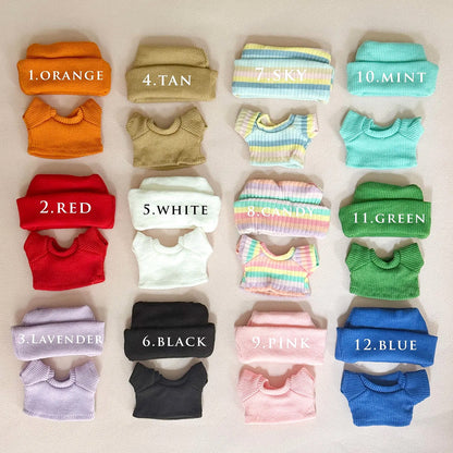 Custom Labubu Doll Shirt Set with Unique Logo