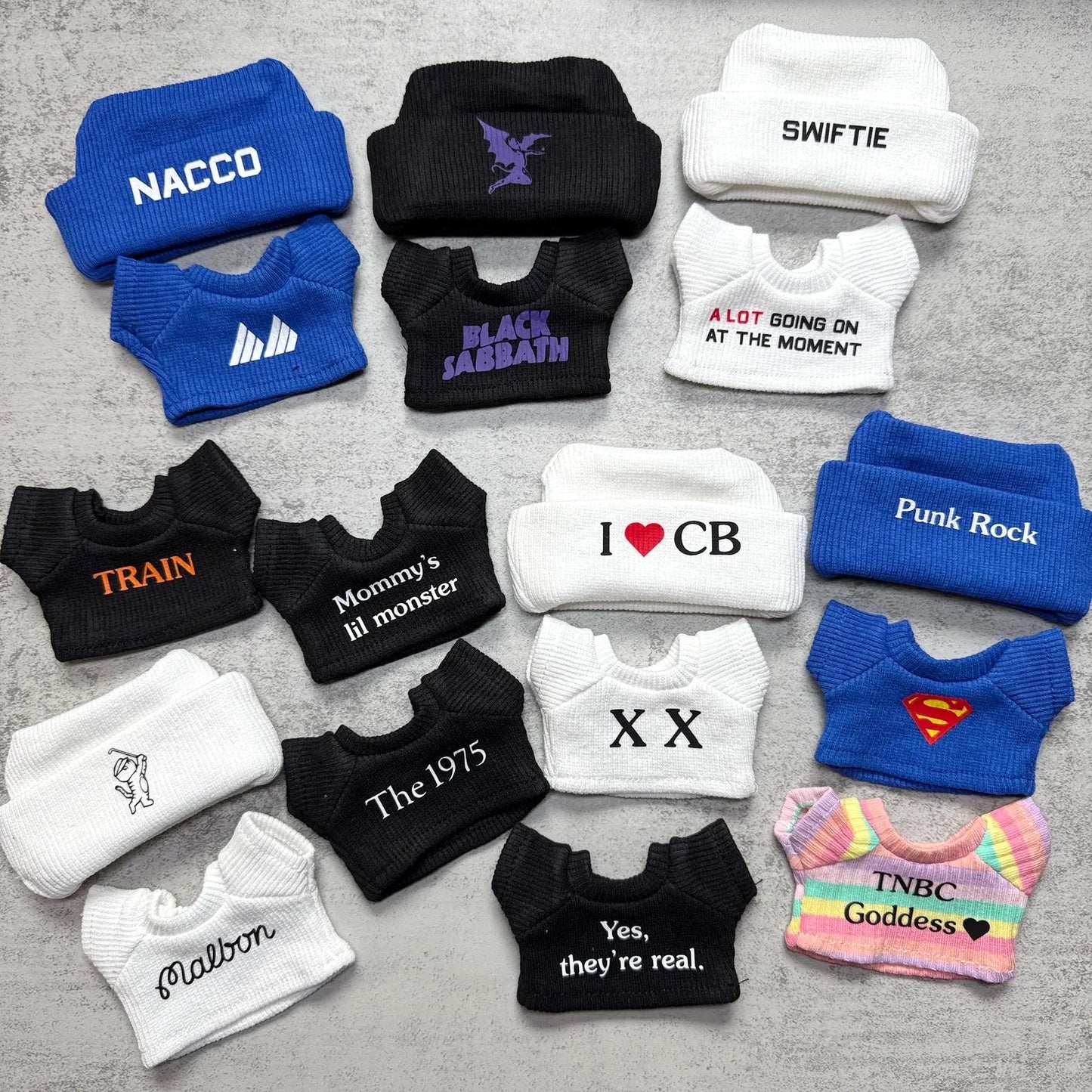Custom Labubu Doll Shirt Set with Unique Logo
