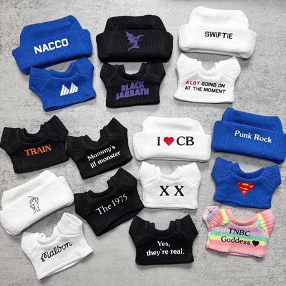 Custom Labubu Doll Shirt Set with Unique Logo