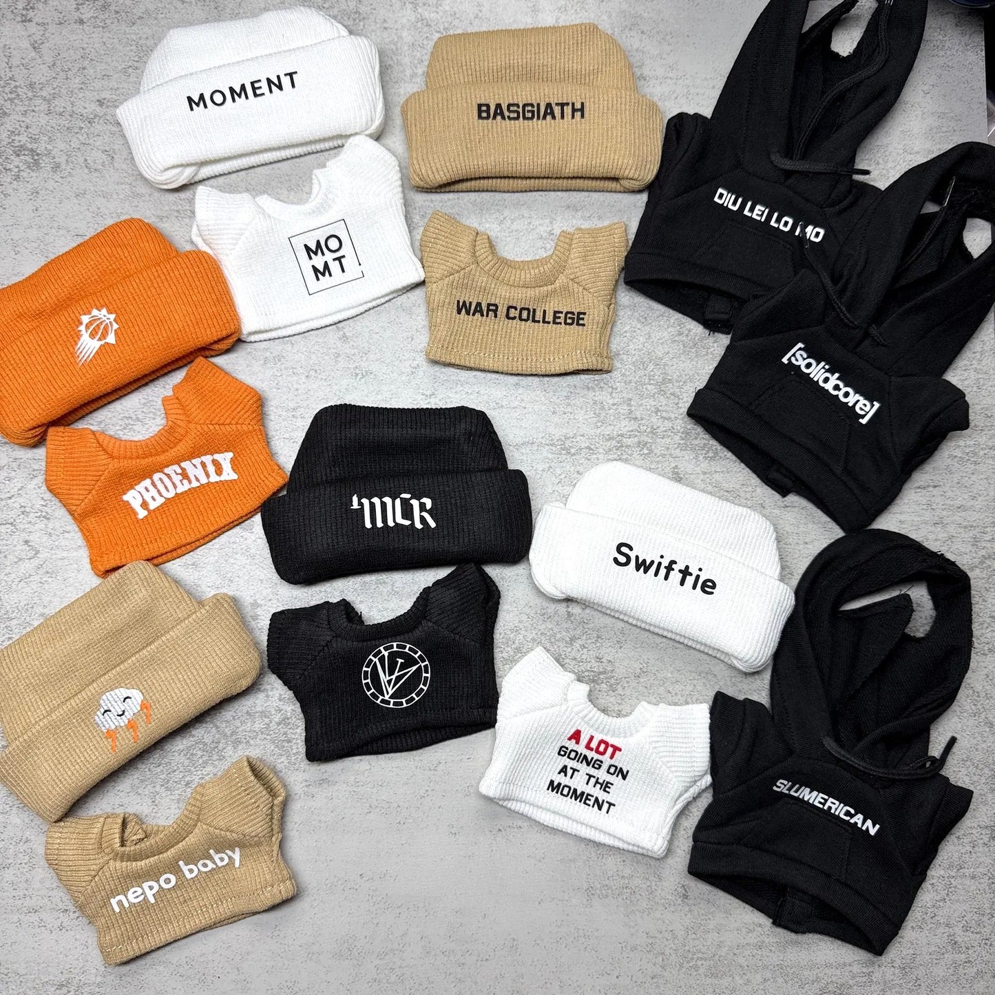 Custom Labubu Doll Shirt Set with Unique Logo